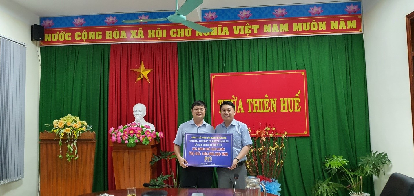 PN Holding tài trợ xây dựng nhà tình thương tại Thừa Thiên Huế